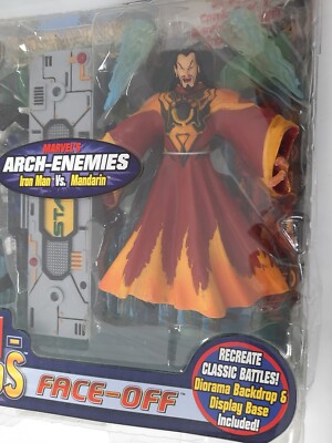 Rare ToyBiz Marvel Legends Iron Man vs Mandarin - Face Off New w