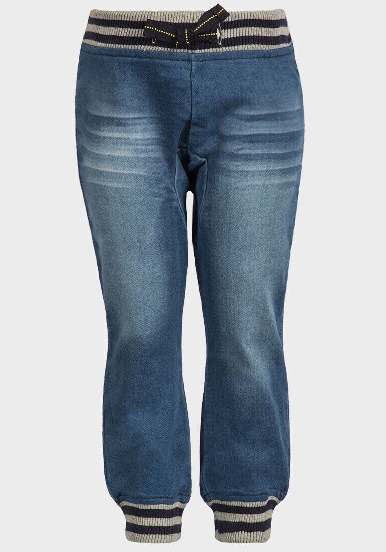 Minoti Boys Stone Wash Denim Joggers Age 2-3 years image 6