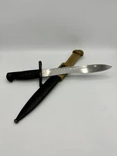 Original Toledo Arms Factory M1941 Machete Bayonet w/ Frog & Scabbard