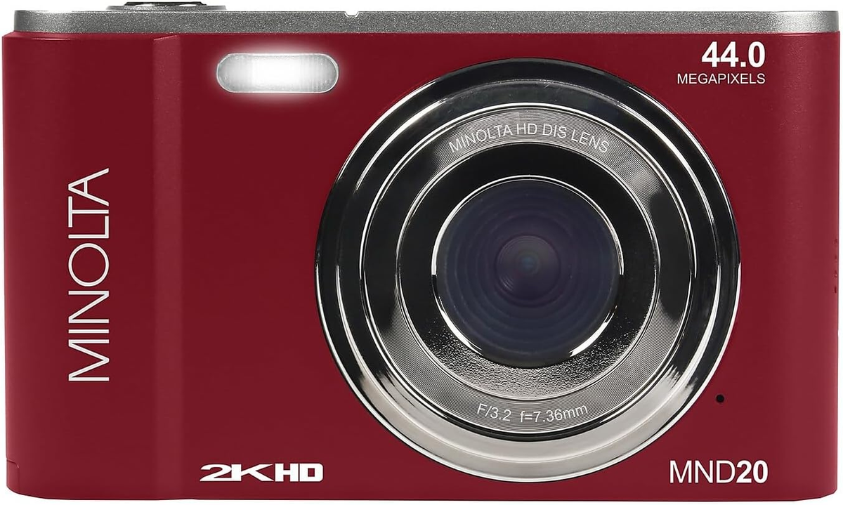 MND20 44 MP Ultra HD Digital Camera (Red)