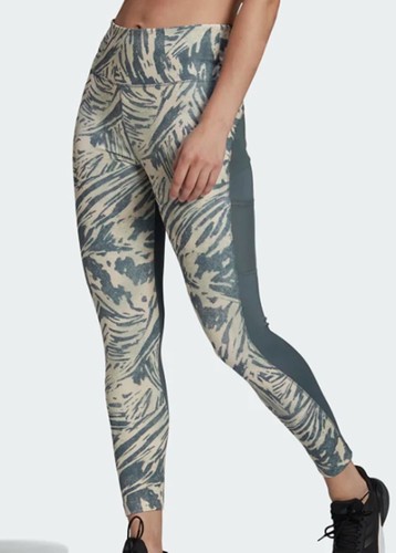ADIDAS aeroready U4U 7/8 ossido di esecuzione di leggings vita alta UK  Piccolo NUOVO ultimi 2 | eBay