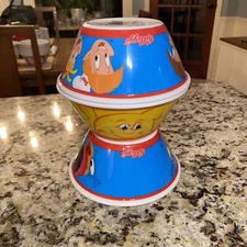 3 Kellogg's Cereal Bowls- Sunny, Toucan Sam, Snap/Crackle/Pop