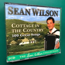 Sean Wilson COTTAGE IN THE COUNTRY Celtic Folk 2xCD Lovely Leitrim Wicklow Hills