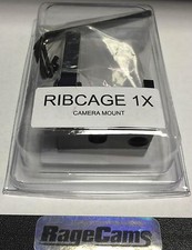 RIBCAGE BACKBONE 1x MOUNT MOD KIT FOR GOPRO HD HERO4 CAMERA BLACK SILVER MOD1X