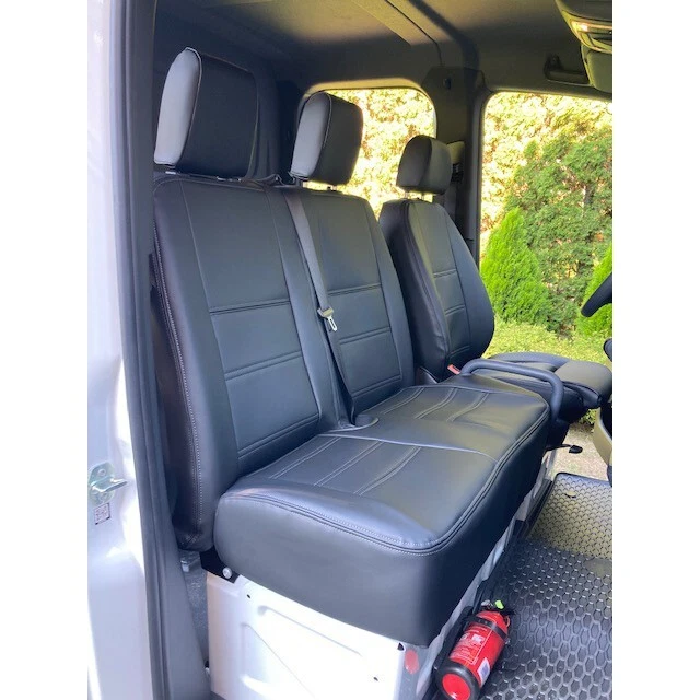 Sitzbezüge Mercedes Sprinter III 2006-2024 3 Personen (1+2) Kunstleder - Bild 2 von 4