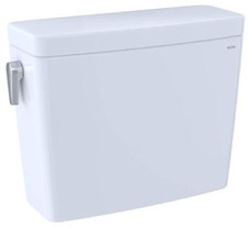 Toto ST746EMA 01 Drake 0.8/1.28 GPF Dual Flush Toilet Tank Only Left Hand Lever