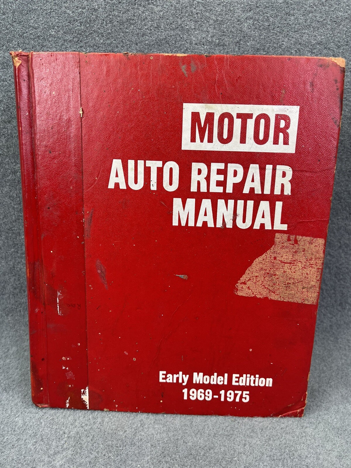 Motor Auto Repair Manual 1969 1975 car book early model edition well