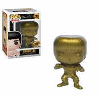 Bruce Lee Gold Version Enter The Dragon Pop! Movies #218 Vinyl Figur Funko