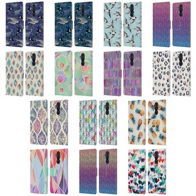 OFFICIAL MICKLYN LE FEUVRE PATTERNS LEATHER BOOK WALLET CASE FOR NOKIA PHONES