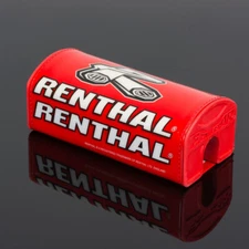 Renthal Red 1-1/8" Handlebar Fat Bar Pad Red Foam Honda CR CRF XR P329 NEW
