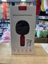 Wireless Bluetooth Karaoke Microphone, Xzl Magic Voice Microphone Red 