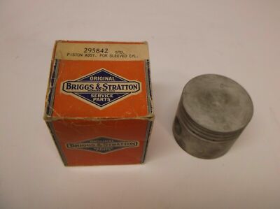 Vintage Briggs and Stratton Piston Assembly-Std, Part No. 295842, NOS in box.