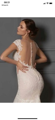 Danielle Couture Hochzeitskleid Größe 16 (passt für Größen 12-16) - Bild 2 von 11