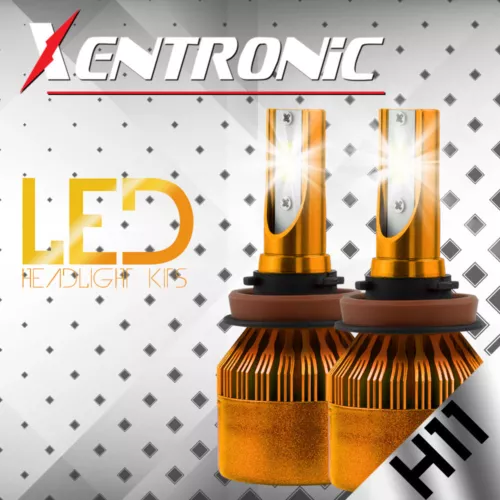 H11 90W LED Headlight Kit Cree XHP-50 11700LM 6000k White Plug&Play Green-L