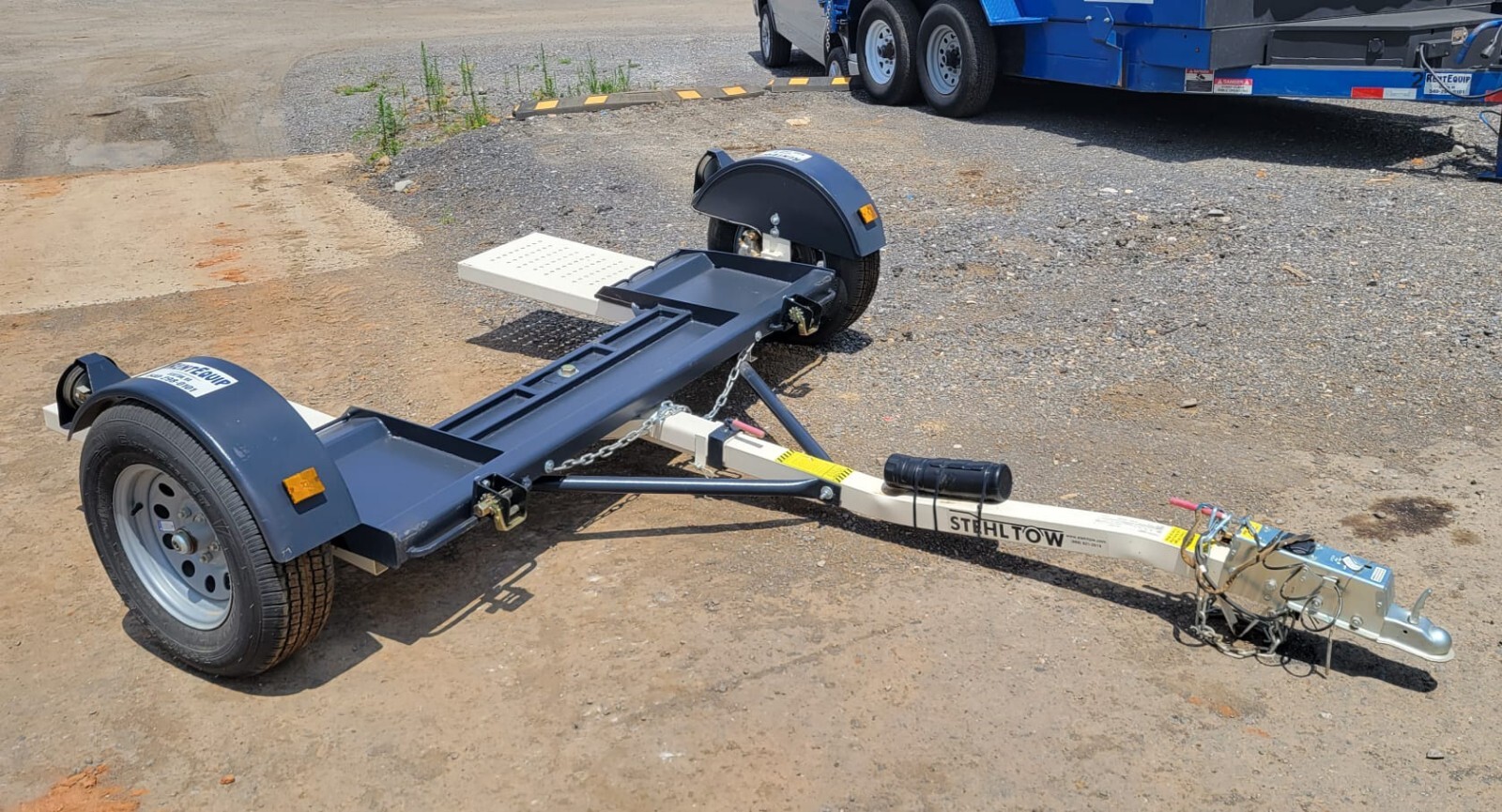 2023 Stehl tow dolly ST80TD w straps LED lights SURGE brakes car dolly