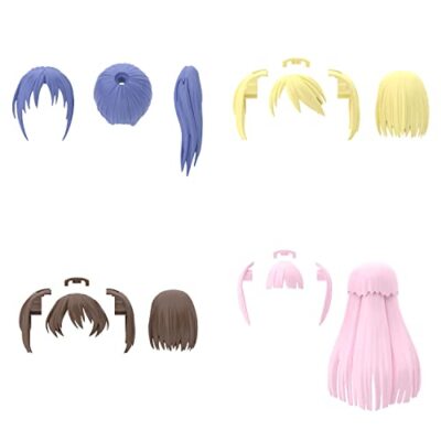 NEW BANDAI SPIRITS 30MS Option Hairstyle Parts Vol.6 (BOX) Model Kit