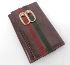 Princess Gardner Tri-fold Key Case Burgundy Tuscany Leather S07