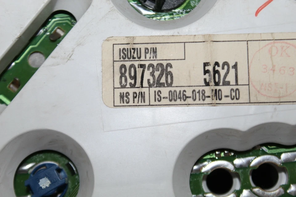 Medidores de painel de instrumentos velocímetro 04 Isuzu Rodeo 129.677 milhas - Imagem 3 de 3