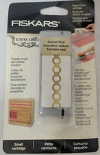 NEW SEALED Fiskars 156530-1001 Teresa Collins Paper Chain Punch Cartridge, Small