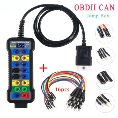 Auto Car Break Out Box OBDII obd Breakout Box Car Protocol Detector Car Obd2