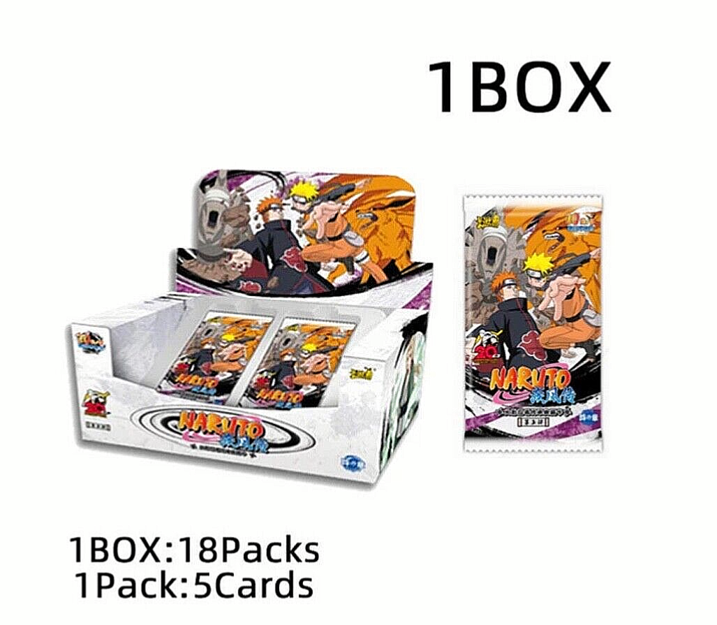 20TH ANNIVERSARY Naruto Card Booster Box Tier 4 Wave 5 eBay