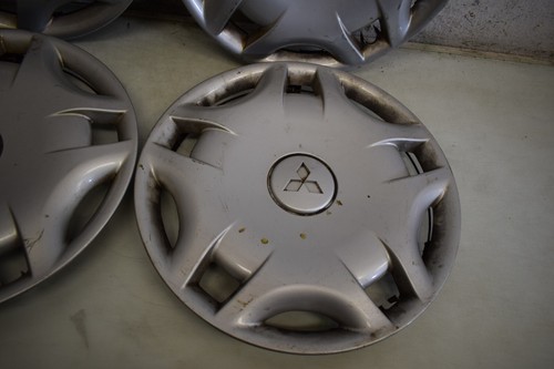 4X Coprimozzo Mitsubishi Carisma 15" Pollici 4 Pezzi SET 72107 65006 "F87340" - Foto 3 di 9