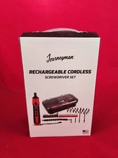 Journeyman Rechargeable Cordless Screwdriver Set NIB