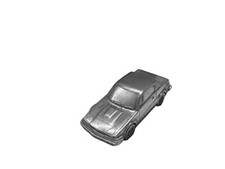 ref272 Tri TR7 FHC  NO BASE 1:92 Scale model car Train Scenery Layout