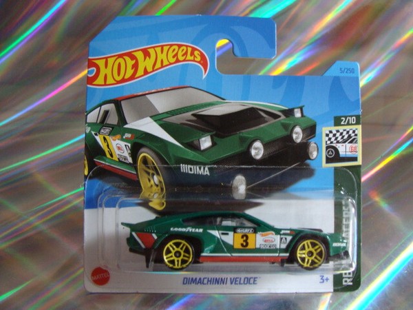 Hot Wheels Dimachinni Veloce ( Detomaso ) 2023 Retro Racers 2/10 Ovp/Neu 1:64-image