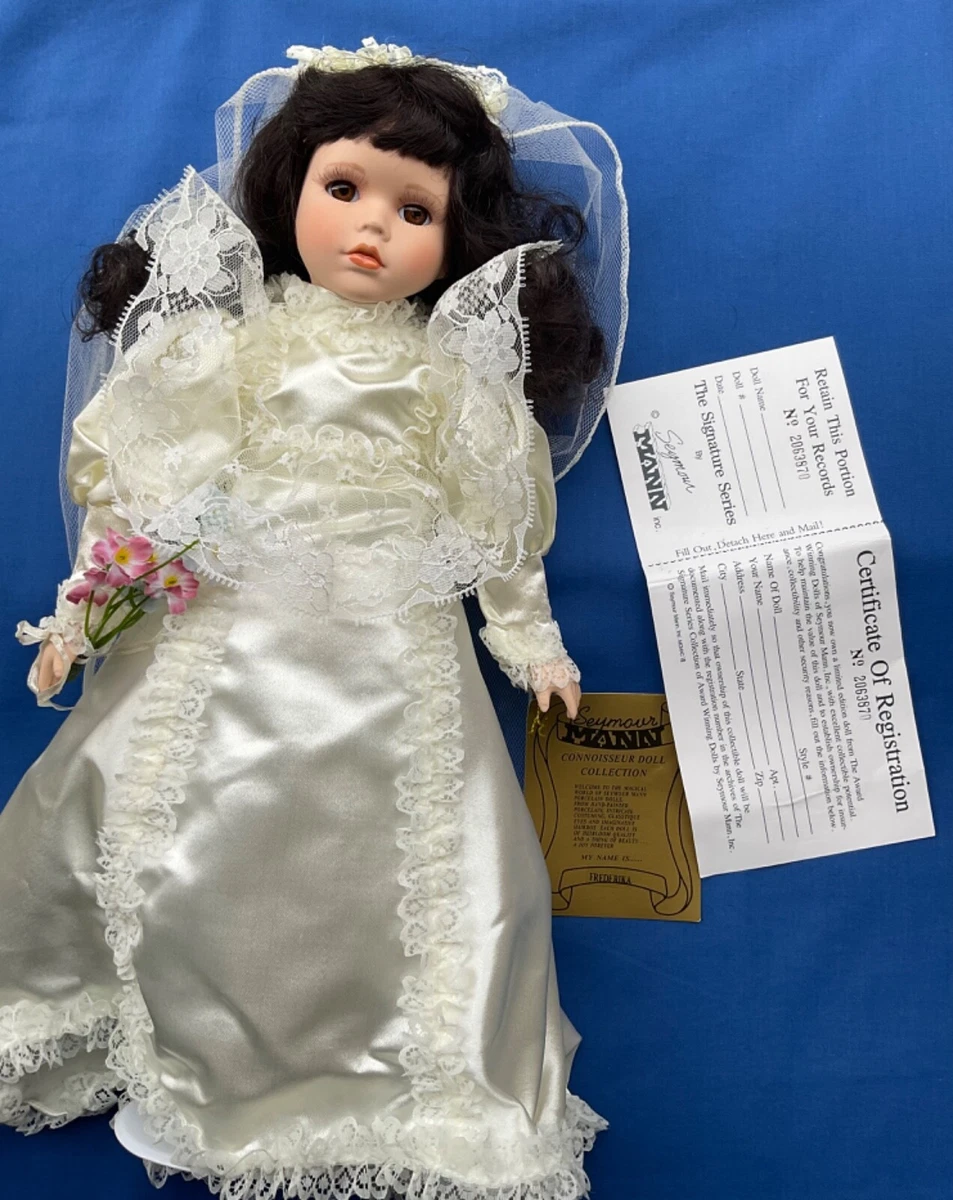 Seymour Mann Bride Doll A Connoisseur Collection Porcelain Doll
