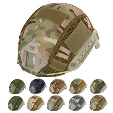 Tactical Helmet Cover FAST MH PJ BJ Helmet Covers Fits Head Helmet Gear