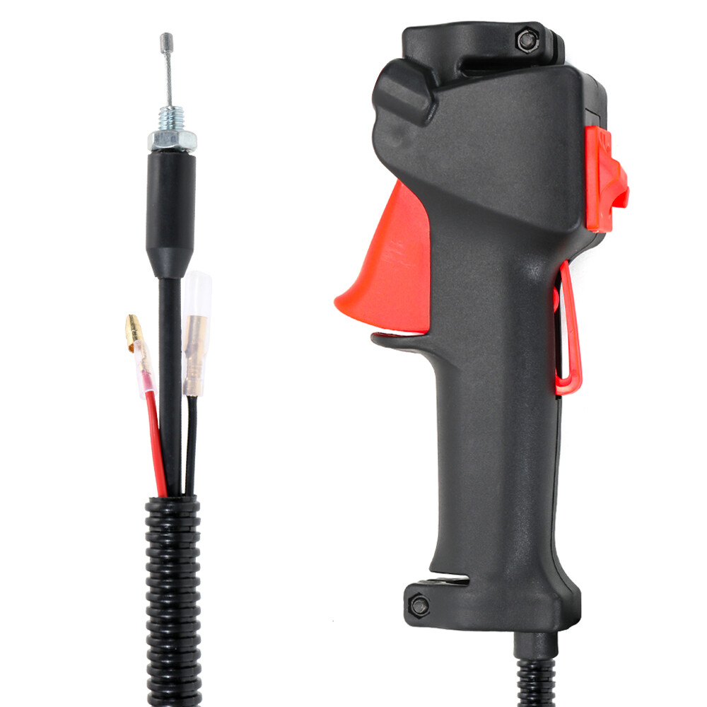 Lawn Mower Parts Trimmer Brush Cutter Handle Switch Cable Accessories G6E4 item image
