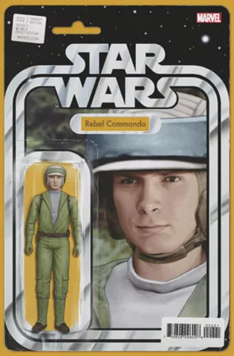 STAR WARS 22 ACTION FIGURE VARIANT NM JOHN TYLER CHRISTOPHER REBEL COMMANDO