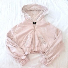 Rojita Pink Lace Frill Ribbon Jacket Women Kawaii Jiraikei Ryousangata Jacket