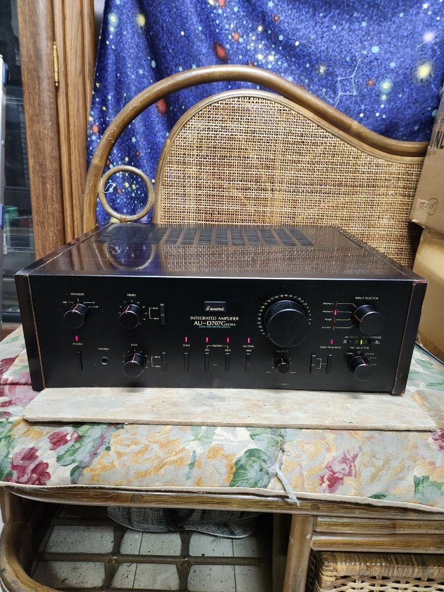 Sansui AU-D707G インテグレーテッドアンプ SANSUI AU-D707G EXTRA Premium Integrated Amplifier Fully