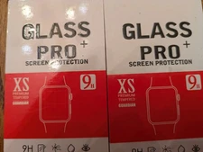 2-[3pk] Glass Pro Premium Tempered Apple Watch Screen Protector 38/42mm 