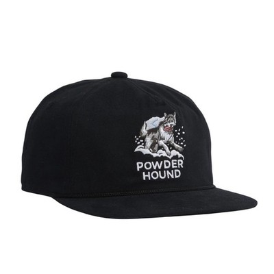 Coal Headwear Field Fisherman Hat - Black Brushed Cotton Twill, Unisex M