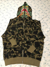 A Bathing Ape BAPE X CLOT Full Zip Hoodie L