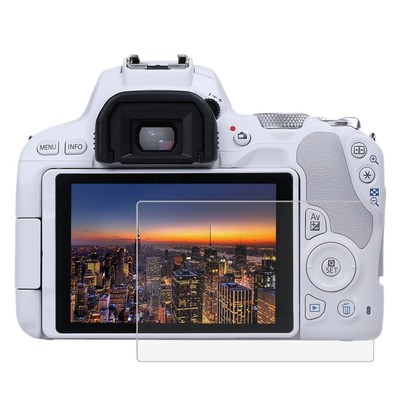 2x Pellicola Protettiva per Canon EOS M200 Protezione Schermo