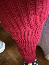 Cozy Magenta Pink Leg Warmers