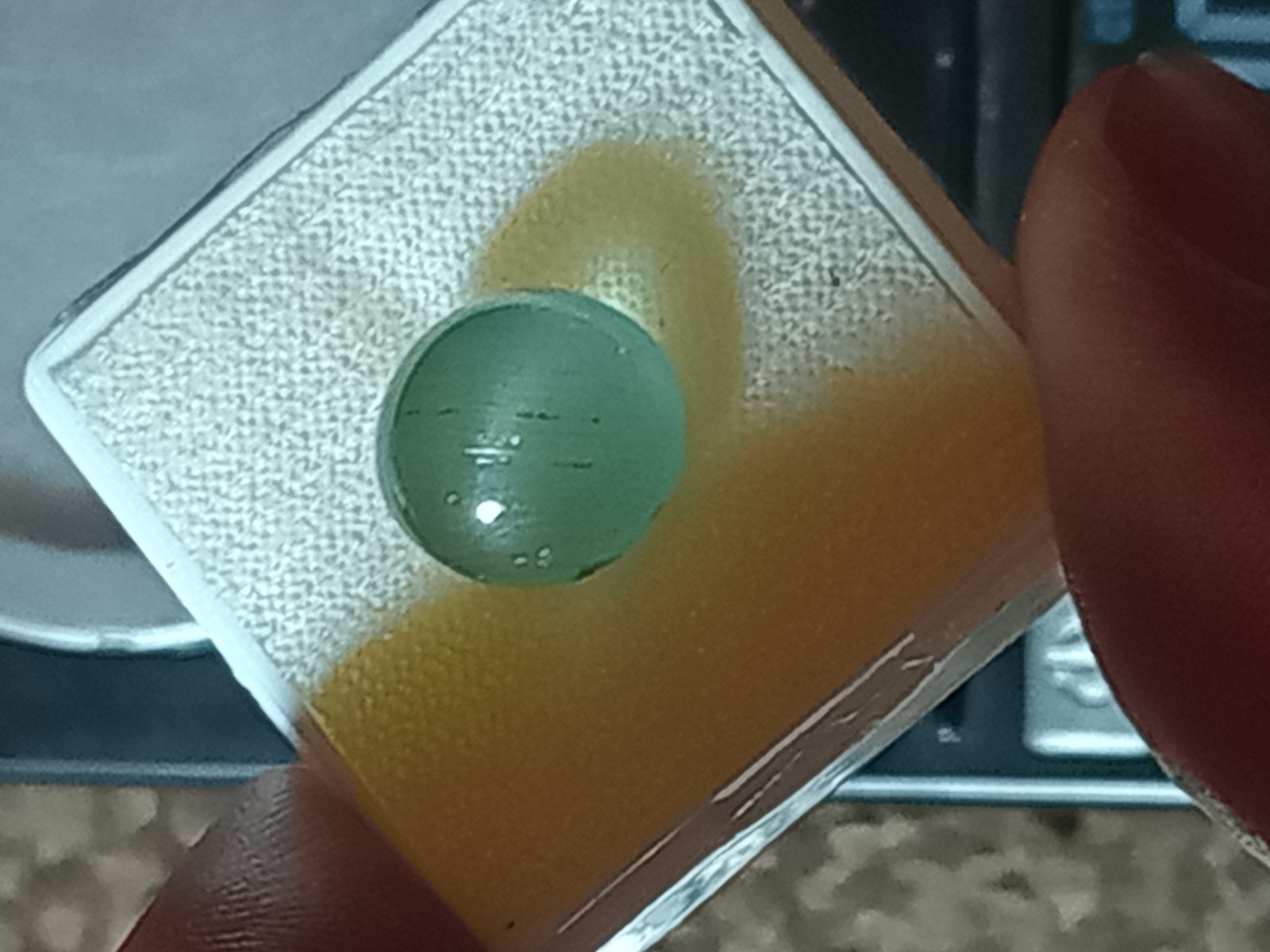 Aguamarina natural ojo de gato de 7,19 quilates rara de Brasil, ojo de gato