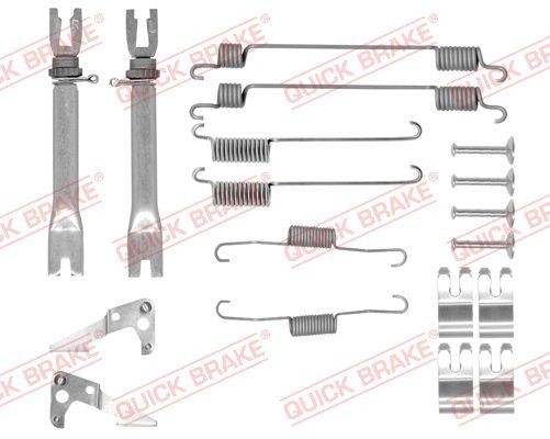 ZubehÖRsatz Bremsbacken Hinten Quick Brake 105 0030S FÜR Ford ZubehÖR KIT-image