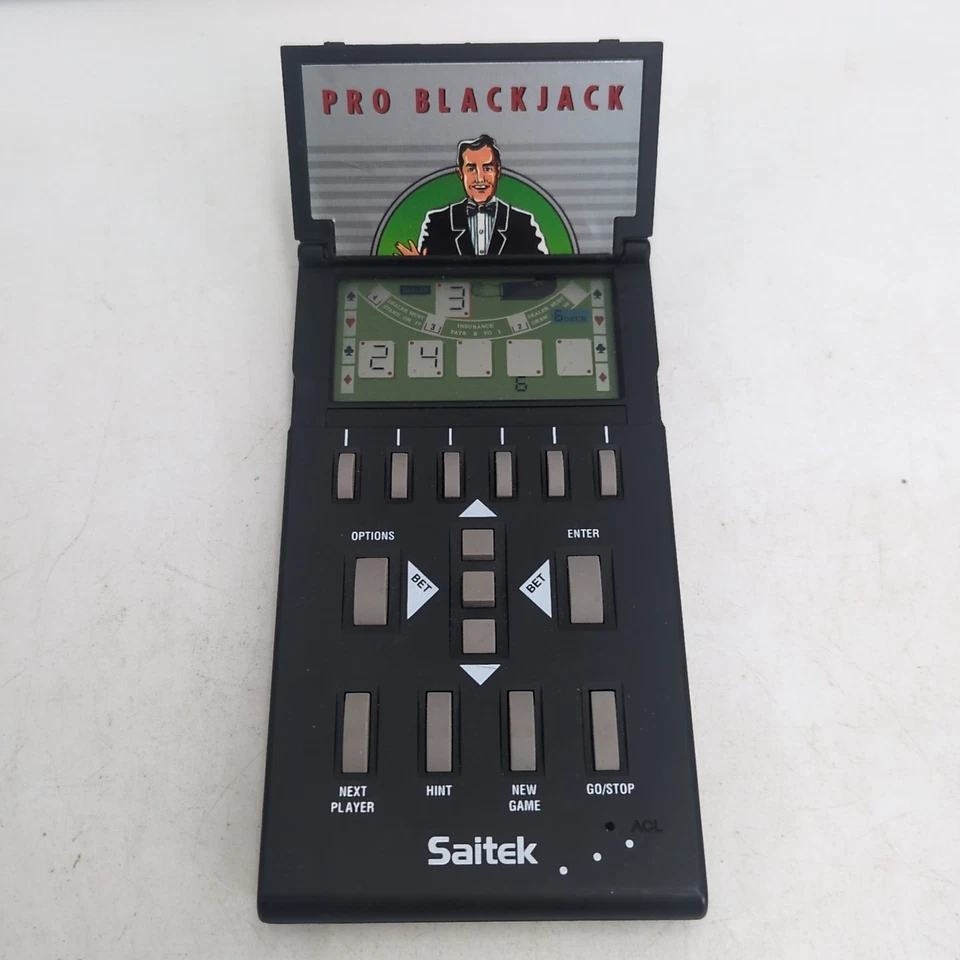 De colección Saitek Pro Blackjack Juego Eléctrico Casino con Nuevo🔋 Foto 2 de 4