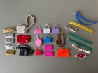 Vintage Barbie Fashion Doll Mattel & Clone Purse and Belt Lot