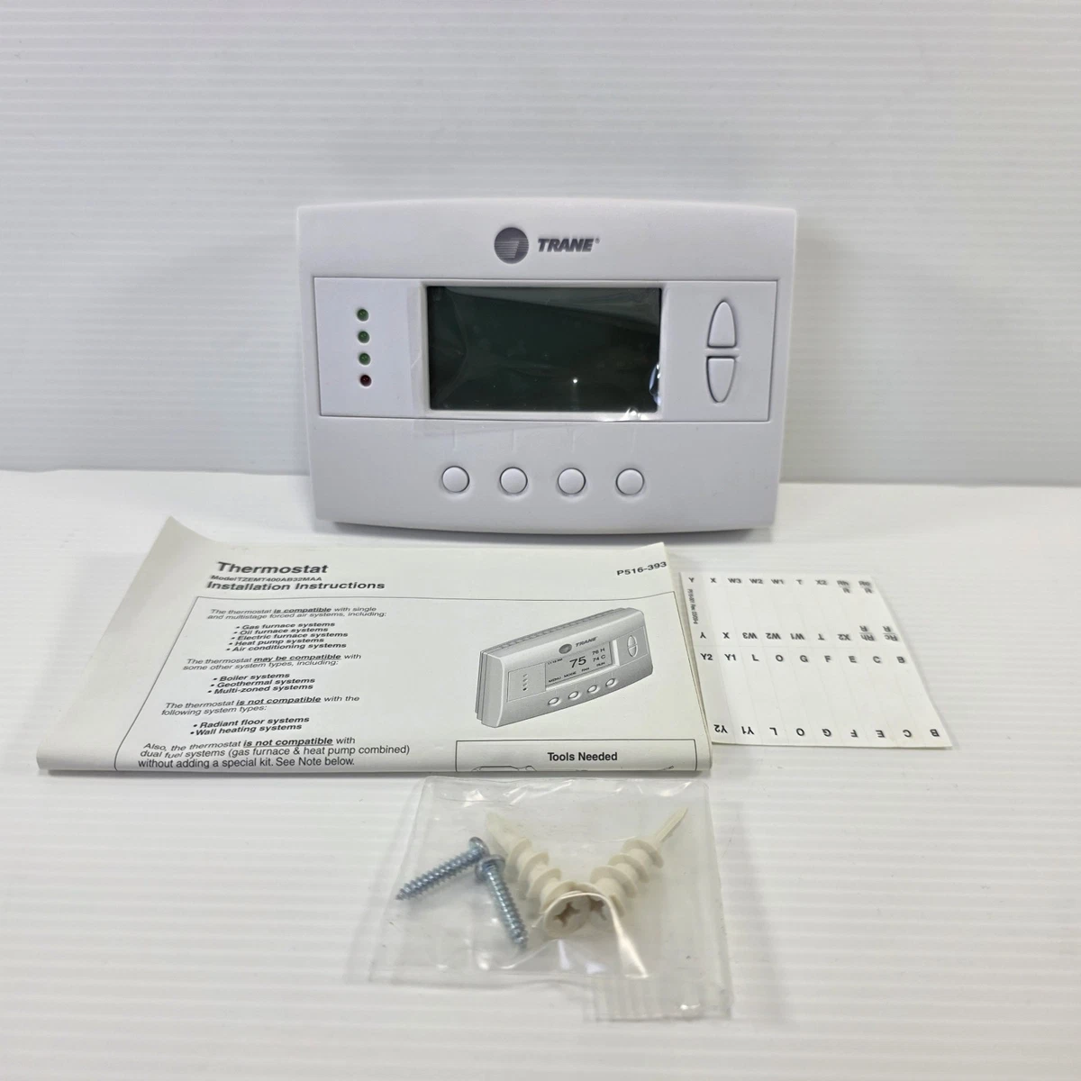 Trane Home Programmable Thermostats with Z-Wave and 7 Periods per