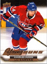 2015-16 Upper Deck Series 2 Young Guns Canvas Rookie #C237 - CHARLES HUDON