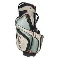 Titleist 14-Way Golf Bag Blue White Black w/ Carry Strap RH Invitational - Read