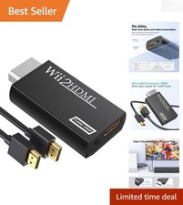High-Definition Wii to HDMI Converter with Seamless Audio Video Synchronization
