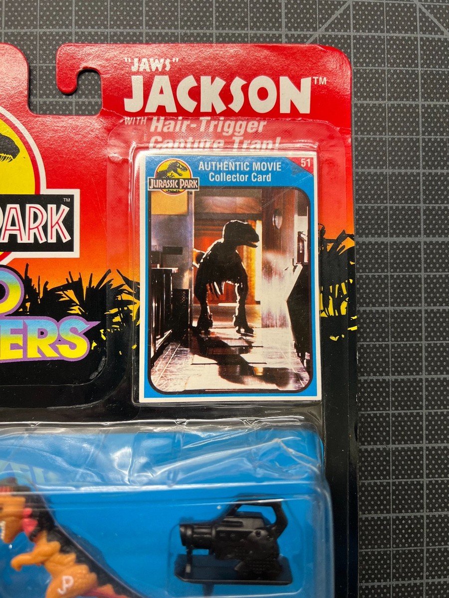 Jurassic Park Dino Trackers Jaws Jackson Kenner 1993 New On Card