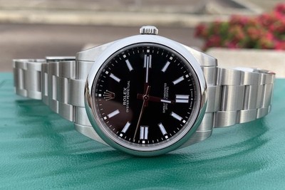 2022 Rolex Oyster Perpetual OP 41 124300 Black Dial with Box/Card
